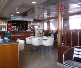 Restaurantul de pe Feryboatul Alexander